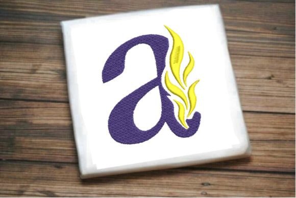 A Letter Alphabet on Fire: A Designer’s Review for Boutique Sweatshirt Embroidery