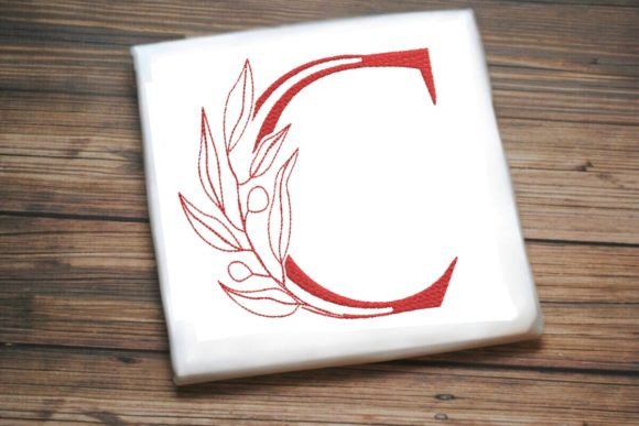 C Letter Enchanted Foliage Alphabet Review for Etsy Sellers