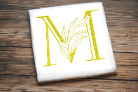 M Letter Enchanted Foliage Alphabet: A Designer’s Review
