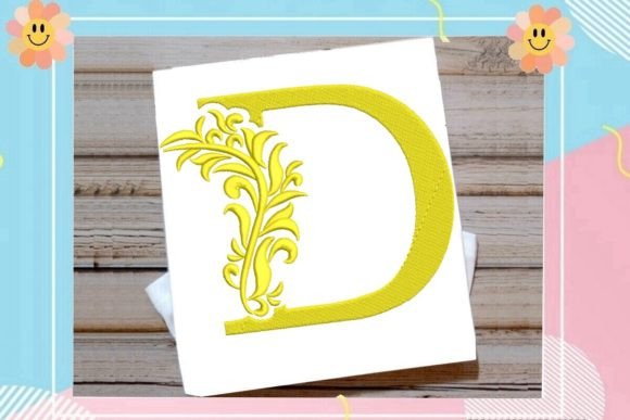 Monogram Letter D: A Craft Fair Seller’s Dream Design?