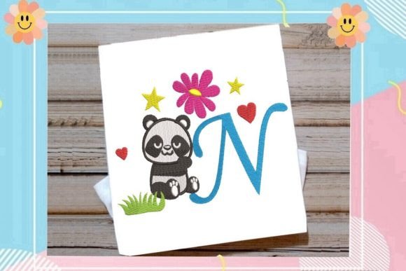 The Cute Panda Monogram N Letter Review