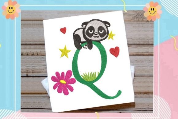 The Cute Panda Monogram Q Letter Review