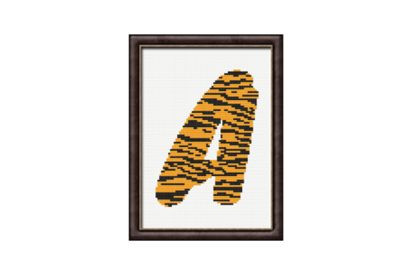 Tiger Print a Monogram Cross Stitch Review