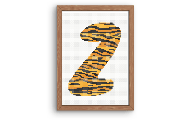 Tiger Print Z Monogram Cross Stitch Review